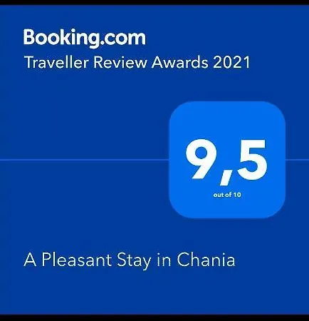 A Pleasant In Chania Appartement *